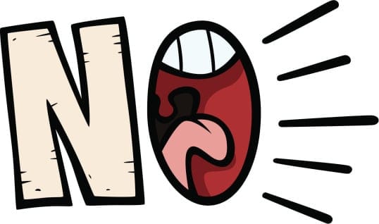 Aprende a decir ¡no!