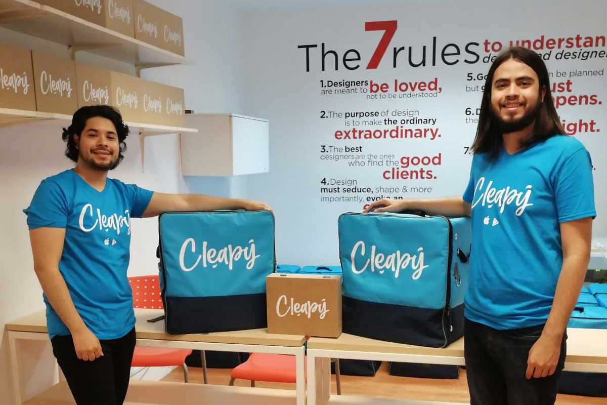 CLEAPY lava tu auto con un vaso de agua