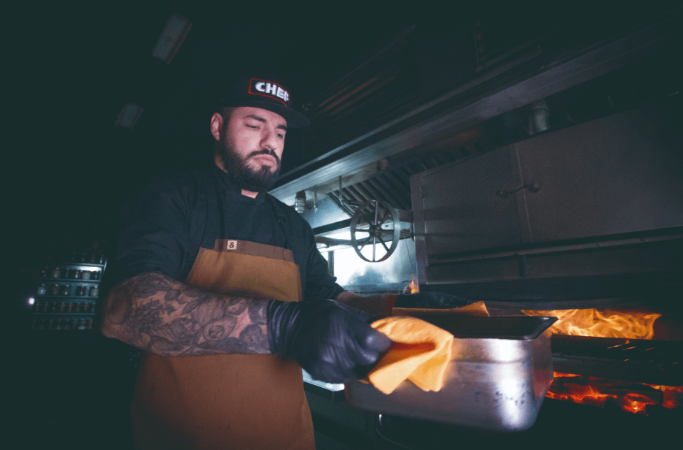 Un día siendo un guerrero de la cocina