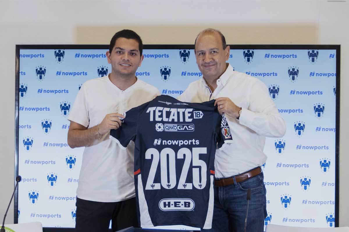 Rayados firma a Nowports como uno de sus principales patrocinadores