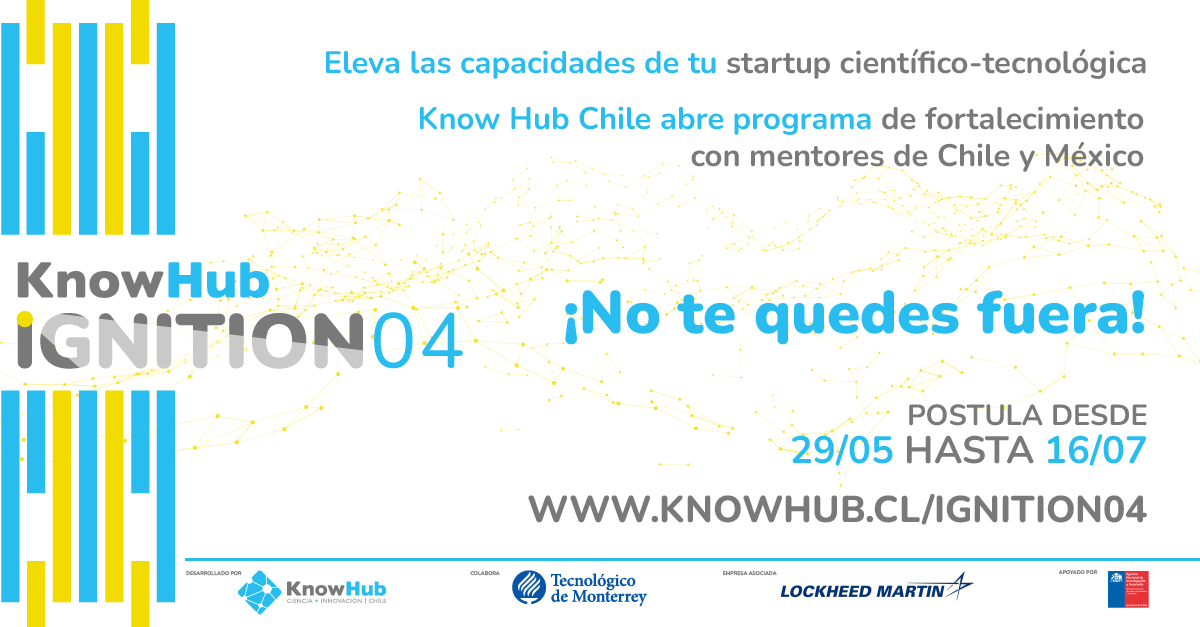Know Hub Ignition 04: el programa que acelera startups científico-tecnológicas en América Latina