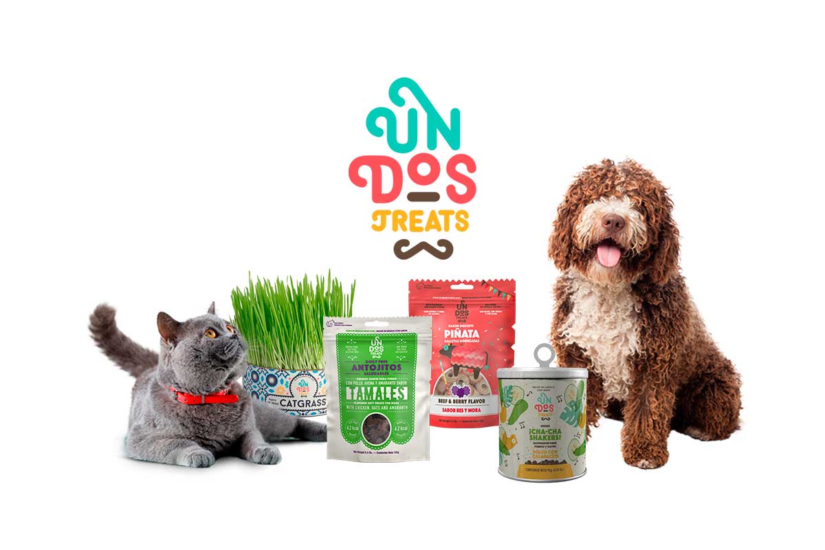 Un Dos Treats, la línea de premios para perros y gatos 100% mexicana