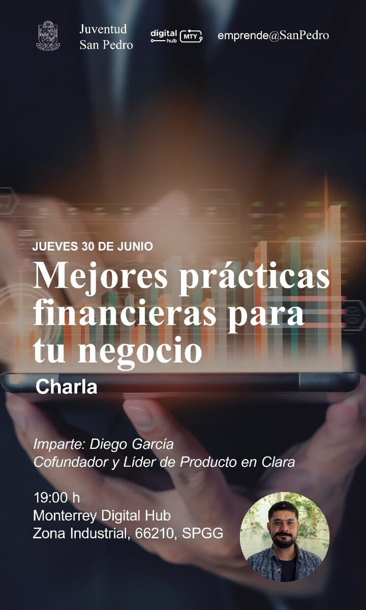Emprende San Pedro invita a la conferencia Mejores Prácticas Financieras