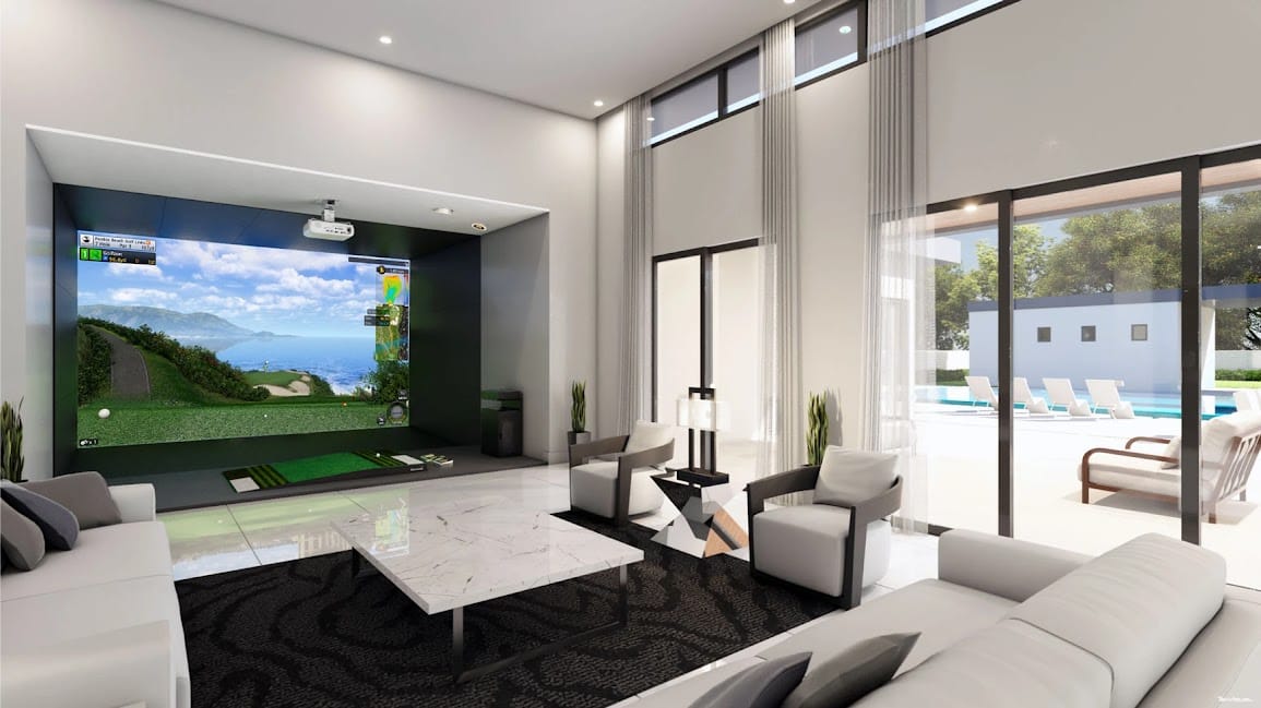 Razones por las que el simulador de golf Golfzon es la mejor opción en amenidades para desarrollos