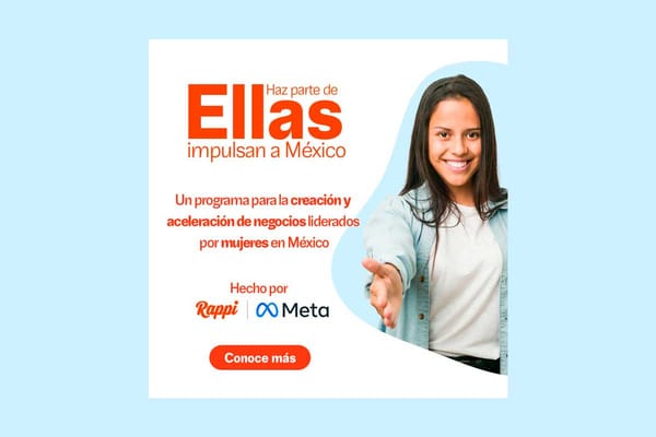 Ellas Impulsan a México, programa de Rappi con apoyo de Meta