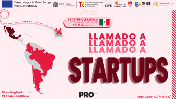 Startup Olé México Roadshow 2023, registrate al evento aquí