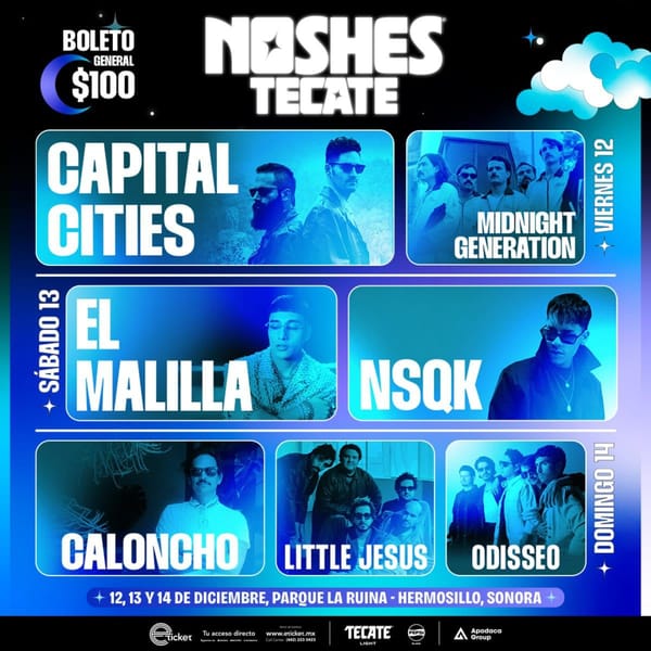 Playbook PRO: Noshes Tecate y el nuevo modelo de festivales accesibles que están transformando el mercado cultural